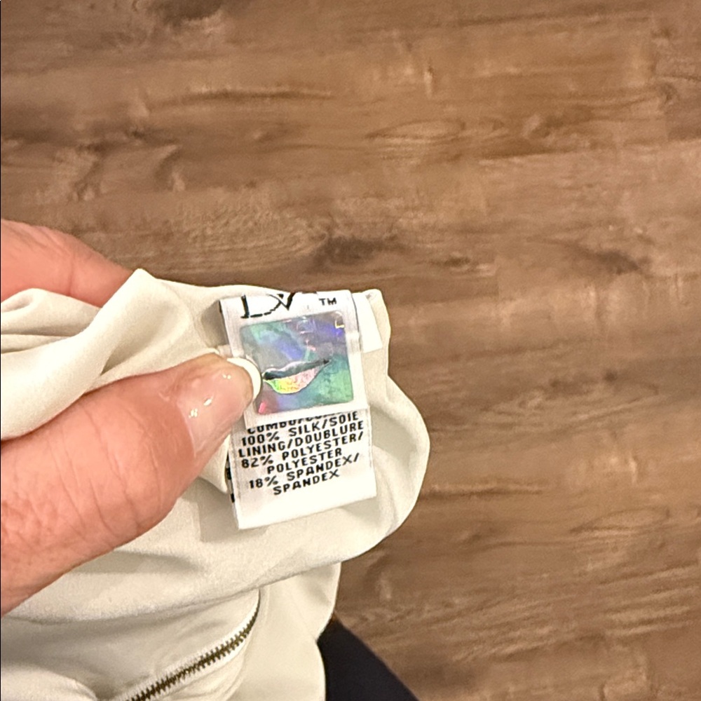 Diane Von Furstenberg Hayley Geometric Print Dress Size 10 - silk - Picture 8 of 8